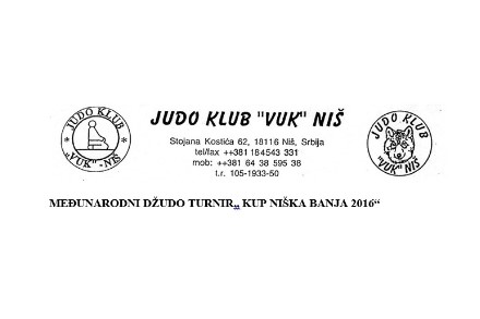 Džudo turnir Kup Niška Banja 2016